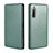 Coque Portefeuille Livre Cuir Etui Clapet L04Z pour Sony Xperia 10 II Vert