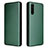 Coque Portefeuille Livre Cuir Etui Clapet L04Z pour Sony Xperia 10 III Lite Vert