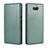 Coque Portefeuille Livre Cuir Etui Clapet L04Z pour Sony Xperia 10 Plus Vert