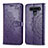 Coque Portefeuille Livre Cuir Etui Clapet L05 pour LG K41S Violet