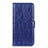 Coque Portefeuille Livre Cuir Etui Clapet L05 pour Nokia C3 Bleu