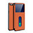 Coque Portefeuille Livre Cuir Etui Clapet L05 pour Oppo AX5 Orange