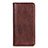 Coque Portefeuille Livre Cuir Etui Clapet L05 pour Realme 7 Marron