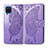 Coque Portefeuille Livre Cuir Etui Clapet L05 pour Samsung Galaxy A12 5G Violet Clair