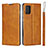 Coque Portefeuille Livre Cuir Etui Clapet L05 pour Samsung Galaxy A71 5G Orange