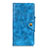 Coque Portefeuille Livre Cuir Etui Clapet L05 pour Samsung Galaxy Note 20 Plus 5G Bleu Ciel