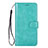 Coque Portefeuille Livre Cuir Etui Clapet L05 pour Samsung Galaxy S20 5G Cyan