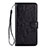 Coque Portefeuille Livre Cuir Etui Clapet L05 pour Samsung Galaxy S20 5G Noir