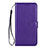 Coque Portefeuille Livre Cuir Etui Clapet L05 pour Samsung Galaxy S20 5G Violet