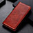 Coque Portefeuille Livre Cuir Etui Clapet L05 pour Samsung Galaxy S20 FE 4G Marron