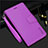 Coque Portefeuille Livre Cuir Etui Clapet L05 pour Samsung Galaxy S21 5G Violet