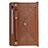 Coque Portefeuille Livre Cuir Etui Clapet L05 pour Samsung Galaxy Tab S6 10.5 SM-T860 Marron