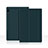 Coque Portefeuille Livre Cuir Etui Clapet L05 pour Samsung Galaxy Tab S7 4G 11 SM-T875 Vert Nuit