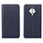 Coque Portefeuille Livre Cuir Etui Clapet L05 pour Vivo X50 Lite Bleu