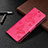 Coque Portefeuille Livre Cuir Etui Clapet L05 pour Xiaomi Poco M2 Pro Rose Rouge