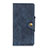 Coque Portefeuille Livre Cuir Etui Clapet L05 pour Xiaomi Redmi 9 Prime India Bleu