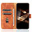 Coque Portefeuille Livre Cuir Etui Clapet L05Z pour Samsung Galaxy S24 Plus 5G Petit