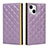 Coque Portefeuille Livre Cuir Etui Clapet L06 pour Apple iPhone 13 Mini Violet
