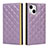 Coque Portefeuille Livre Cuir Etui Clapet L06 pour Apple iPhone 13 Violet