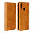 Coque Portefeuille Livre Cuir Etui Clapet L06 pour Huawei P Smart (2019) Orange