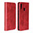 Coque Portefeuille Livre Cuir Etui Clapet L06 pour Huawei P Smart (2019) Rouge