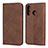 Coque Portefeuille Livre Cuir Etui Clapet L06 pour Huawei P30 Lite Marron