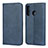 Coque Portefeuille Livre Cuir Etui Clapet L06 pour Huawei P30 Lite XL Bleu