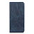 Coque Portefeuille Livre Cuir Etui Clapet L06 pour Realme C17 Bleu