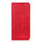 Coque Portefeuille Livre Cuir Etui Clapet L06 pour Realme C17 Rouge