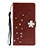 Coque Portefeuille Livre Cuir Etui Clapet L06 pour Samsung Galaxy A51 5G Marron