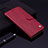 Coque Portefeuille Livre Cuir Etui Clapet L06 pour Samsung Galaxy M21s Rouge