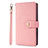 Coque Portefeuille Livre Cuir Etui Clapet L06 pour Samsung Galaxy S20 Plus 5G Or Rose