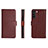 Coque Portefeuille Livre Cuir Etui Clapet L06 pour Samsung Galaxy S22 Plus 5G Vin Rouge