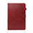 Coque Portefeuille Livre Cuir Etui Clapet L06 pour Samsung Galaxy Tab S5e Wi-Fi 10.5 SM-T720 Vin Rouge