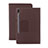 Coque Portefeuille Livre Cuir Etui Clapet L06 pour Samsung Galaxy Tab S6 10.5 SM-T860 Marron