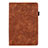 Coque Portefeuille Livre Cuir Etui Clapet L06 pour Samsung Galaxy Tab S6 Lite 10.4 SM-P610 Marron