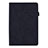 Coque Portefeuille Livre Cuir Etui Clapet L06 pour Samsung Galaxy Tab S6 Lite 10.4 SM-P610 Noir