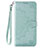 Coque Portefeuille Livre Cuir Etui Clapet L06 pour Vivo V20 Pro 5G Pastel Vert