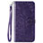 Coque Portefeuille Livre Cuir Etui Clapet L06 pour Vivo V20 Pro 5G Violet