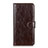 Coque Portefeuille Livre Cuir Etui Clapet L06 pour Xiaomi Redmi 9 Prime India Marron