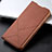 Coque Portefeuille Livre Cuir Etui Clapet L06 pour Xiaomi Redmi K30 5G Marron