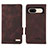 Coque Portefeuille Livre Cuir Etui Clapet L06Z pour Google Pixel 8a 5G Marron