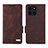 Coque Portefeuille Livre Cuir Etui Clapet L06Z pour Huawei Honor X6a Marron