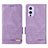 Coque Portefeuille Livre Cuir Etui Clapet L06Z pour OnePlus 9 5G Violet