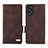 Coque Portefeuille Livre Cuir Etui Clapet L06Z pour Oppo A18 Marron