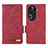 Coque Portefeuille Livre Cuir Etui Clapet L06Z pour Oppo Reno11 Pro 5G Rouge