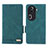 Coque Portefeuille Livre Cuir Etui Clapet L06Z pour Oppo Reno11 Pro 5G Vert