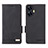 Coque Portefeuille Livre Cuir Etui Clapet L06Z pour Realme C55 Noir