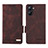 Coque Portefeuille Livre Cuir Etui Clapet L06Z pour Realme Q5x 5G Marron