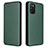 Coque Portefeuille Livre Cuir Etui Clapet L06Z pour Samsung Galaxy A02s Vert